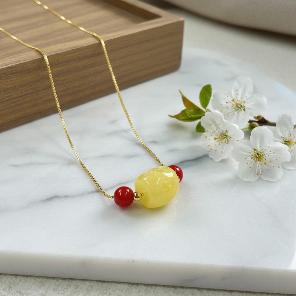 [大胖优选]1499设计师款南红玛瑙项链简约多样性发其一不带礼盒