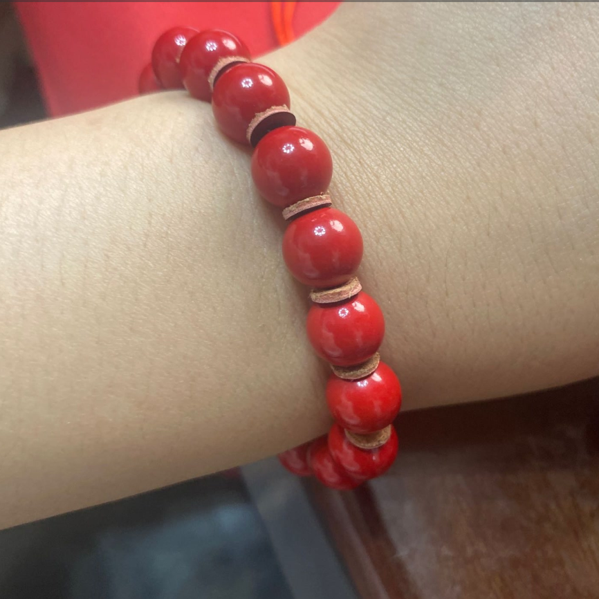 含辰砂工艺品  原韵10毫米手串