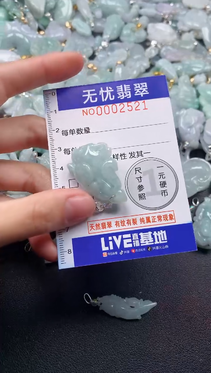 颈饰未镶嵌翡翠2521