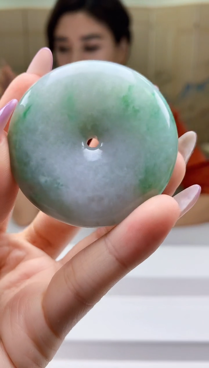 【闪购商品】定制翡翠未镶嵌4829ty-毛货挂件17