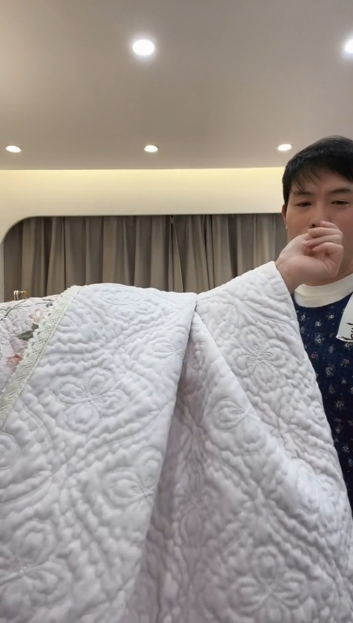 棉棉D31    粉色三件套