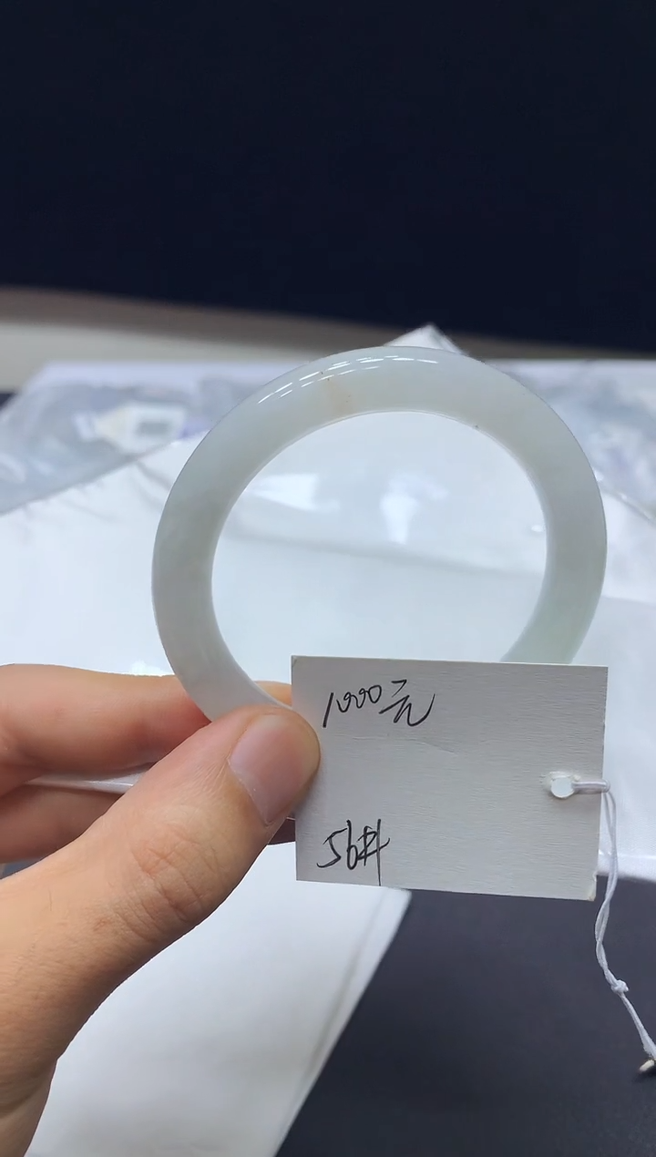 翡翠手镯未镶嵌天然A货翡翠/58