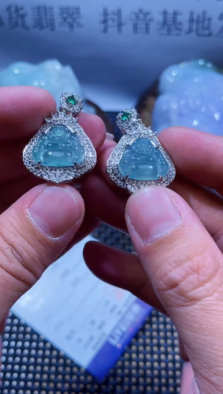 【闪购商品】翡翠颈饰合金天然缅甸A货翡翠（多样性发货）佛公