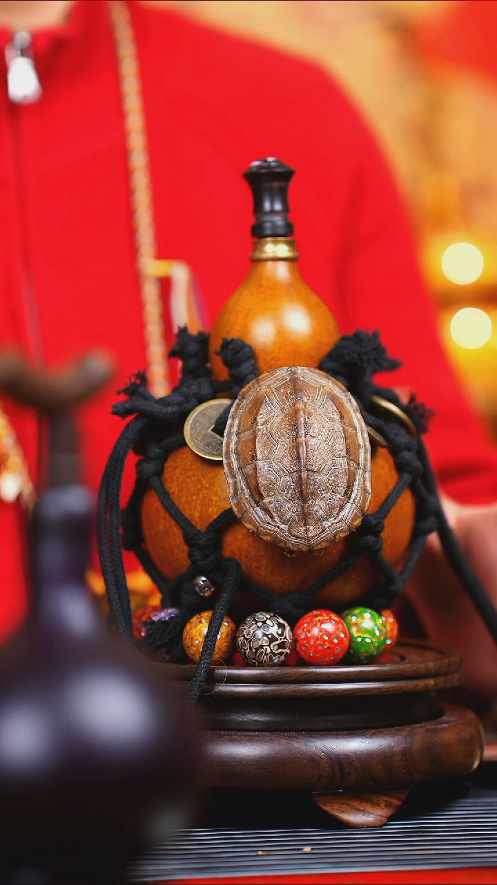 【闪购商品】JW095非遗臻选大漆酒葫芦