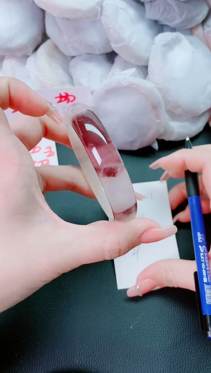 【闪购商品】石英质玉手镯未镶嵌N102-63-62