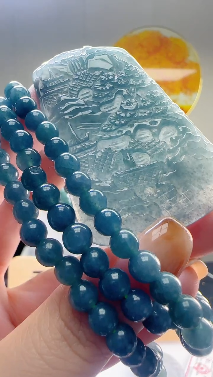 颈饰未镶嵌翡翠多样性随机发其一