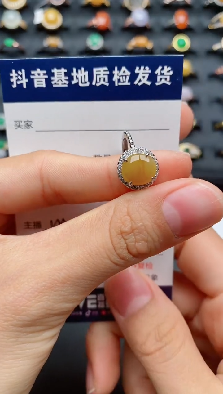 【闪购商品】翡翠戒指银S925镶嵌............