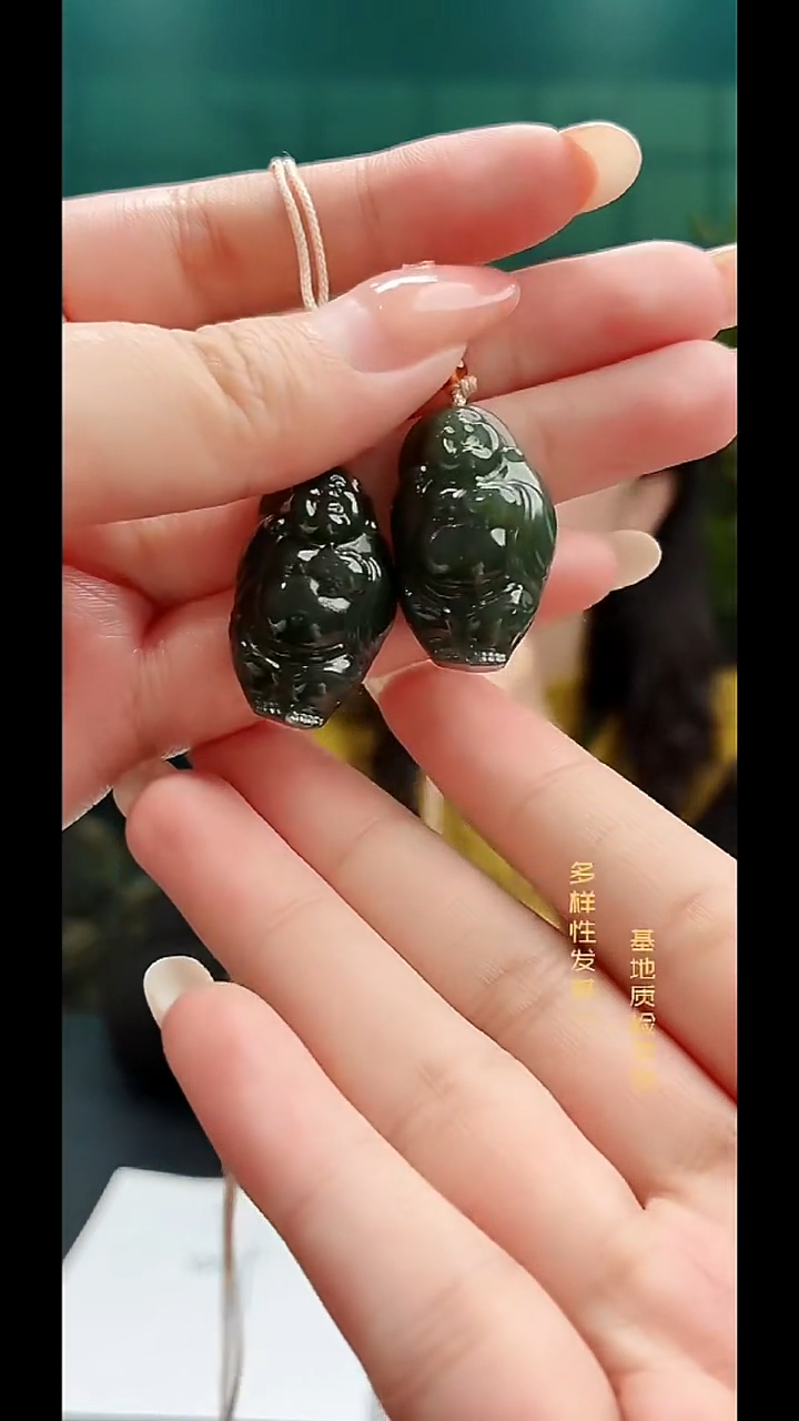 颈饰未镶嵌和田玉纯天然多样性发一