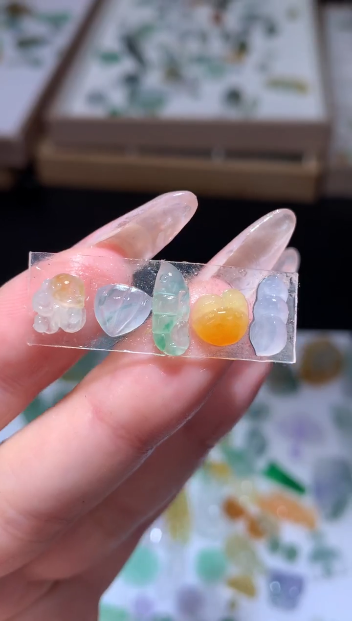 未镶嵌定制翡翠海底世界