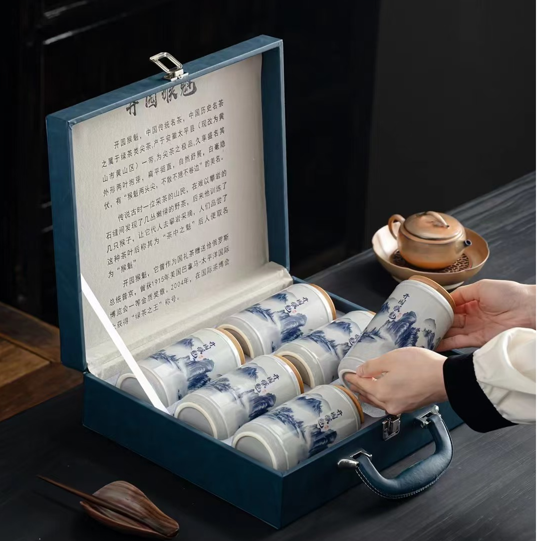 2025开园头采手工捏尖特级太平猴魁