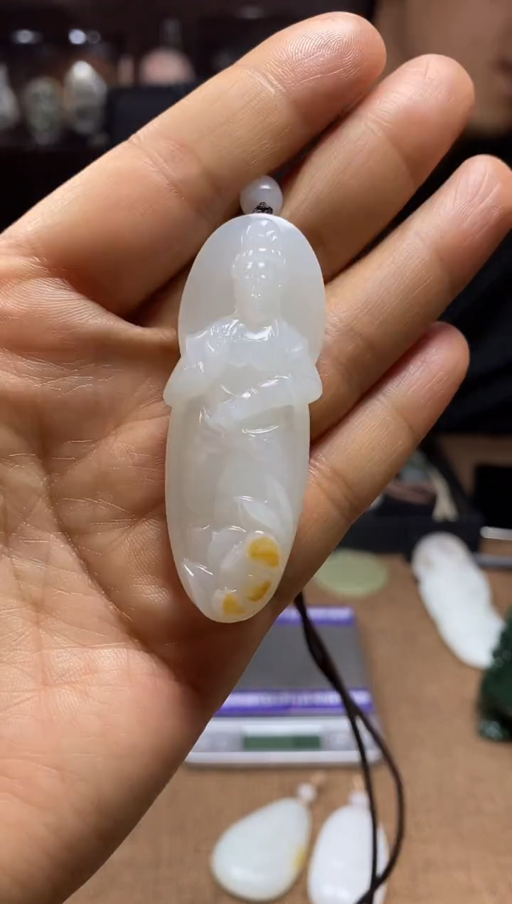 【闪购商品】和田玉颈饰未镶嵌挂件