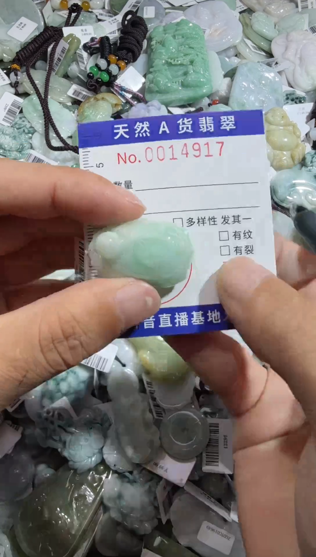 【闪购商品】翡翠颈饰未镶嵌00014917