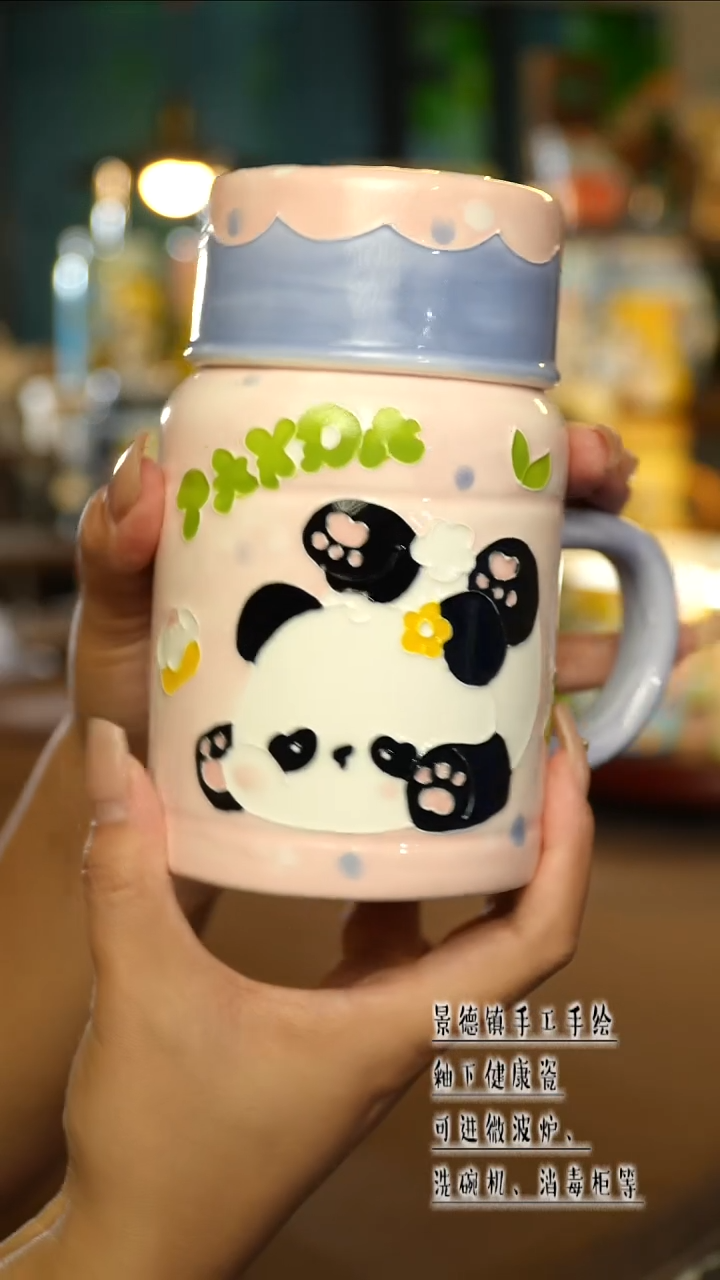 景德镇陶瓷手工手绘&A764