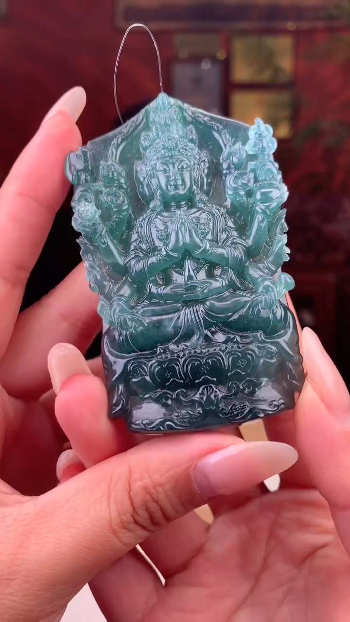 【闪购商品】定制翡翠未镶嵌天然A货翡翠（拍一发一)