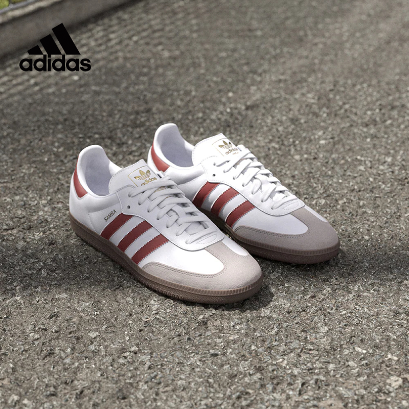 adidas/阿迪达斯三叶草小白鞋德训鞋2025夏季新款SAMBA男女T头鞋