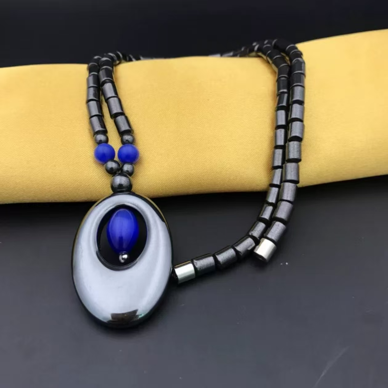 非金属珐琅项链 光子能量装饰项链