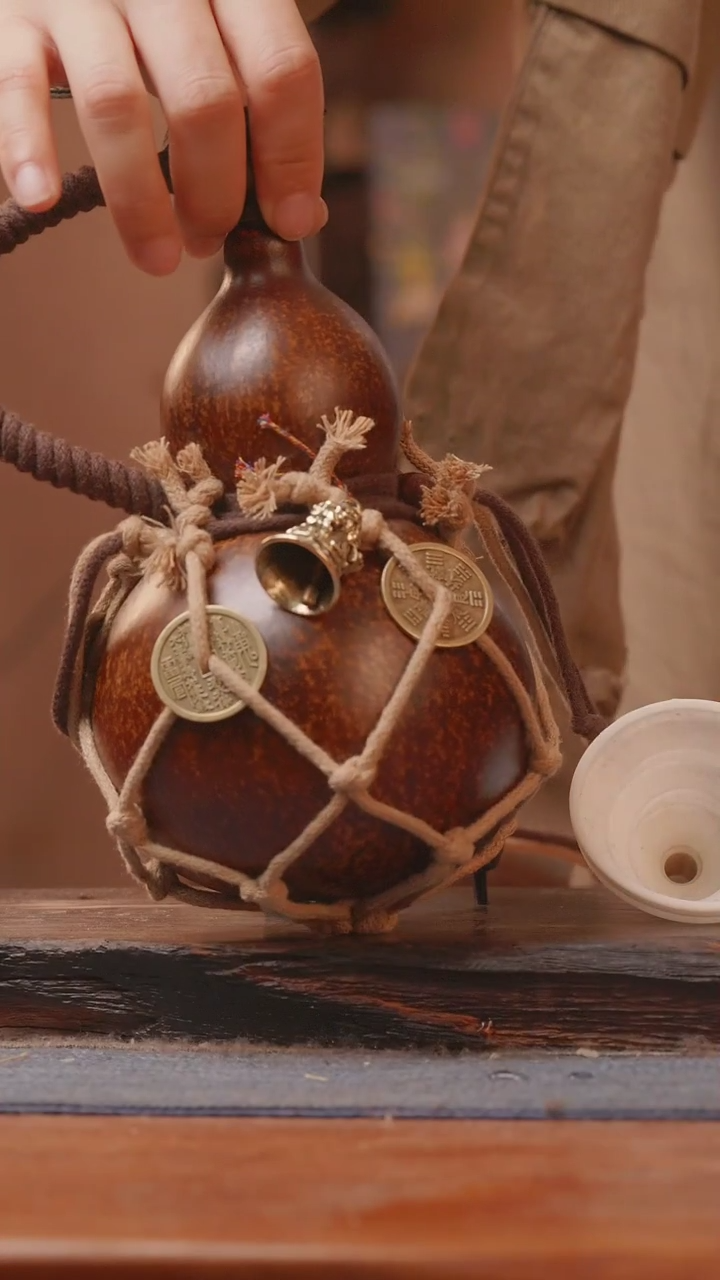 【闪购商品】93号精品大漆葫芦防腐防渗装水茶酒