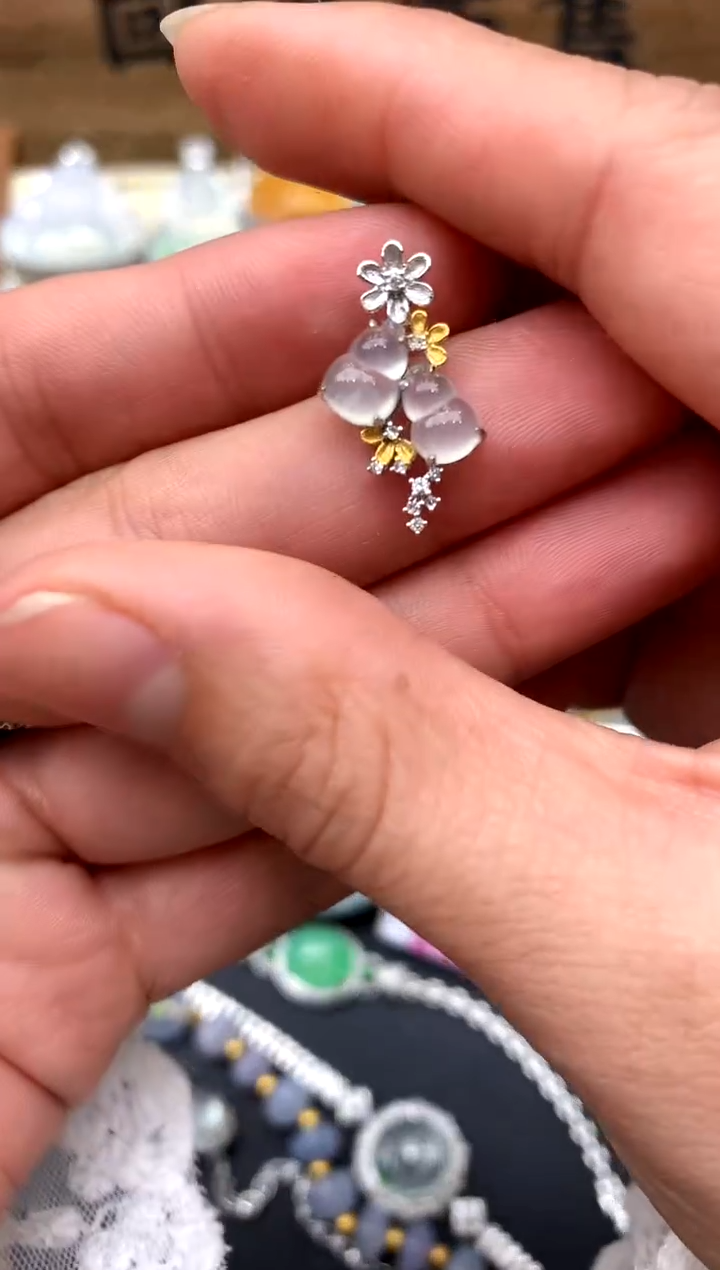 【闪购商品】翡翠颈饰18K金镶嵌174-中国好珍宝