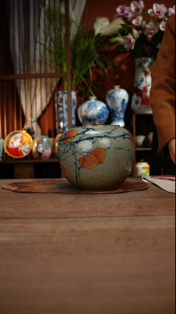 当代高温釉下彩手绘陶瓷餐具