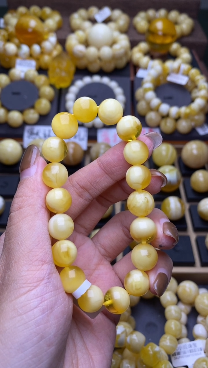 【闪购商品】琥珀裸石未镶嵌大小姐珠宝严选99