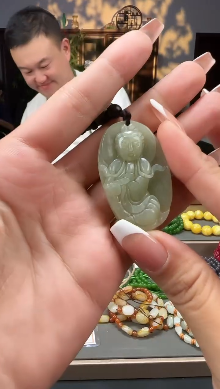 和田玉未镶嵌颈饰拍一发一多样性发货