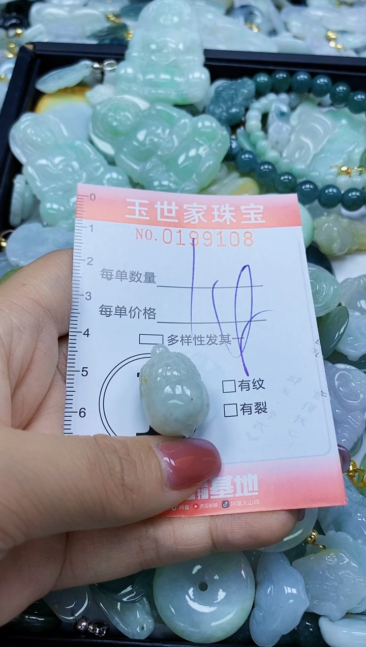 【闪购商品】翡翠颈饰未镶嵌闪购0199108