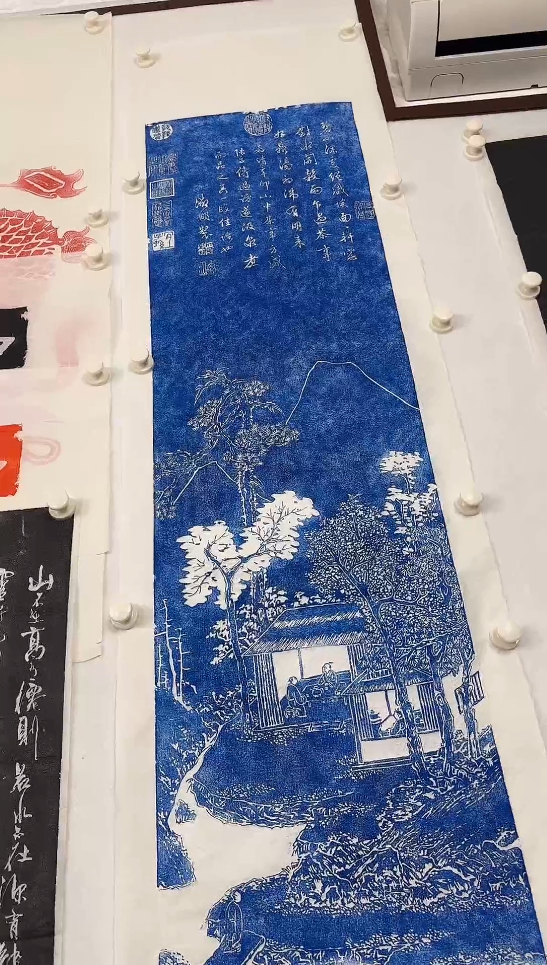 【闪购商品】拓片用纸印石品茶图