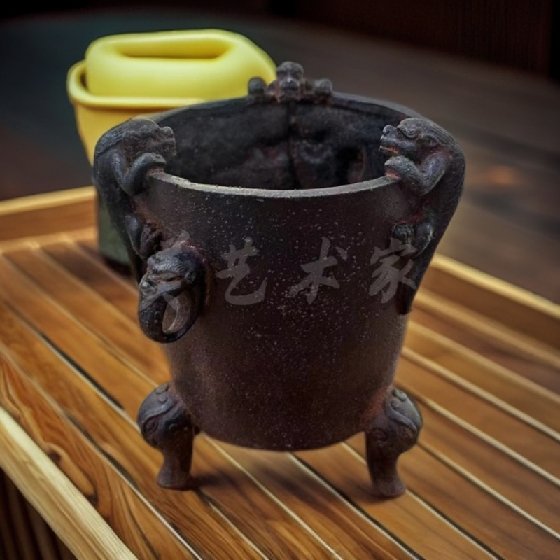 【务美艺术】复古怀旧户外老式铸铁火炉烧炭炉（06327）