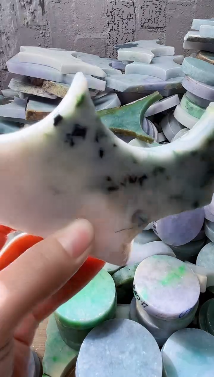 裸石翡翠天然翡翠A货玉 南 260