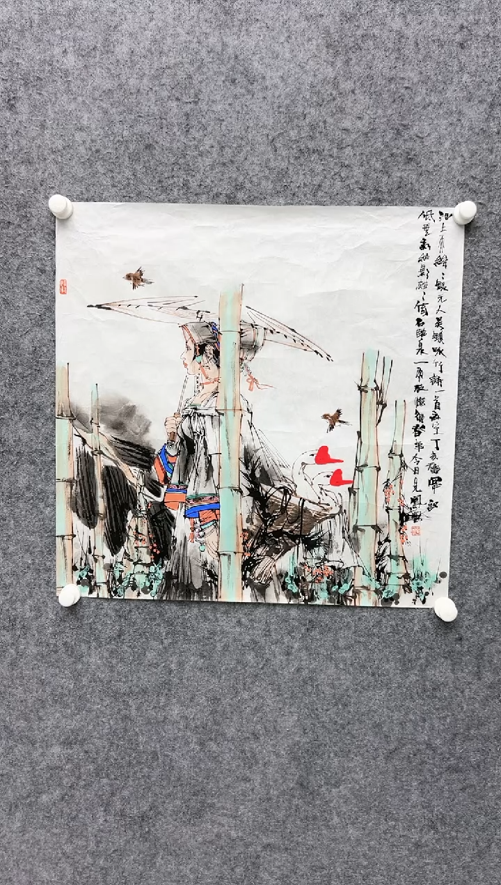 【闪购商品】绘画刘向平-国画-4平尺