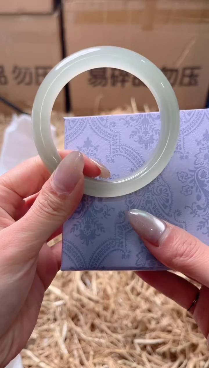 未镶嵌手镯石英质玉58ZISE