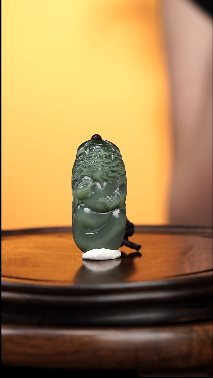 和田玉未镶嵌挂件挂件