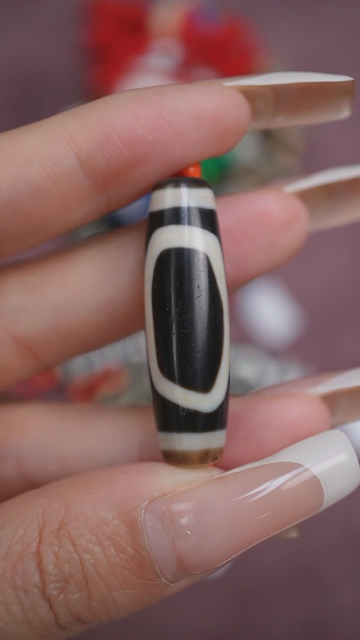 【闪购商品】玛瑙/玉髓颈饰未镶嵌蚀花玛瑙珠定制编绳