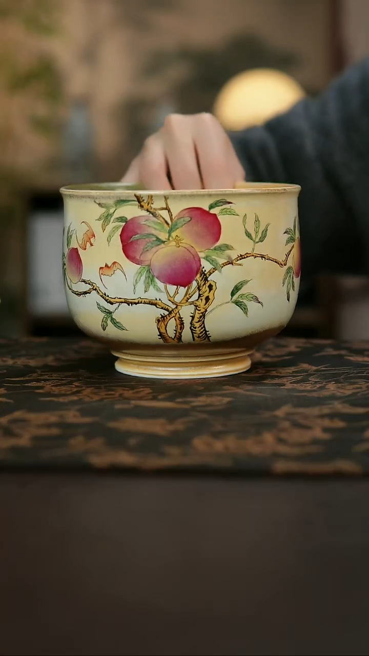 景德镇陶瓷杯碗柴烧多人