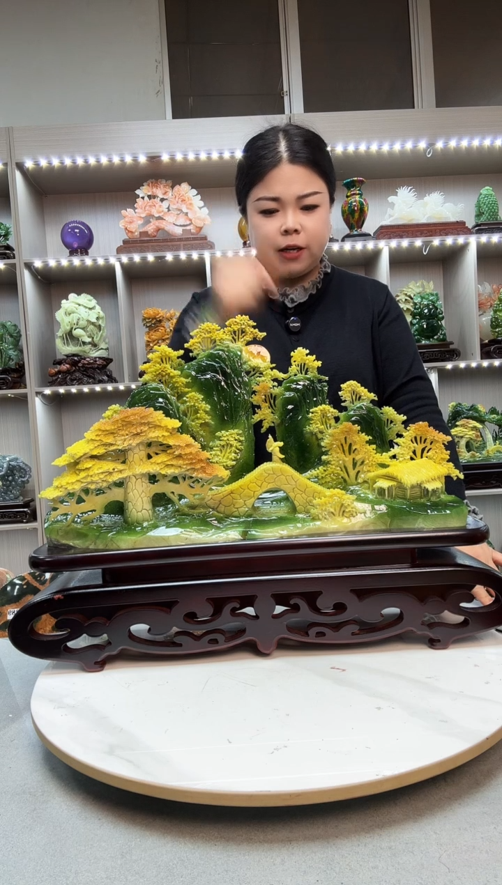 石材天然石材高端装饰摆件