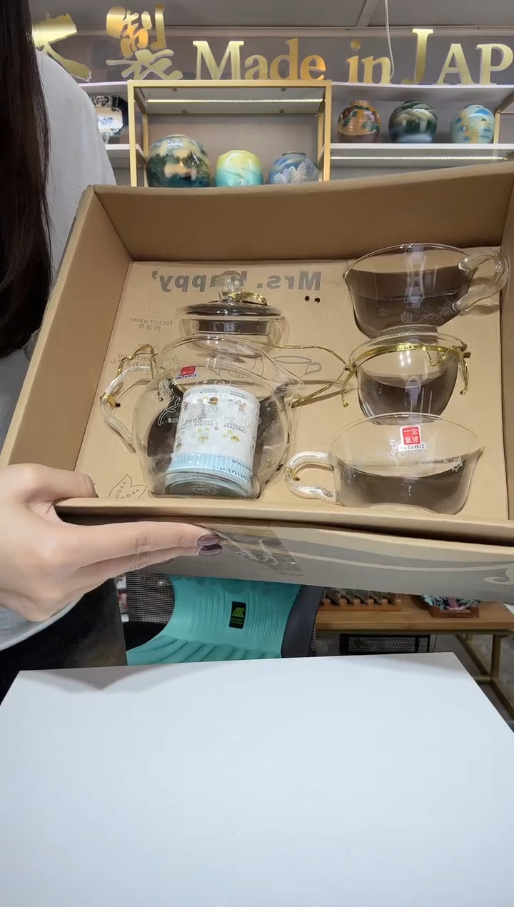 陶瓷一屋窑茶壶3件套