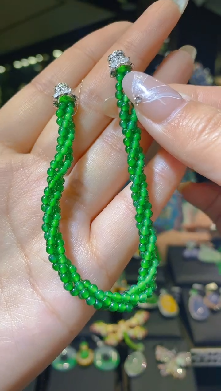 【闪购商品】翡翠手链未镶嵌008    （多样性发货）