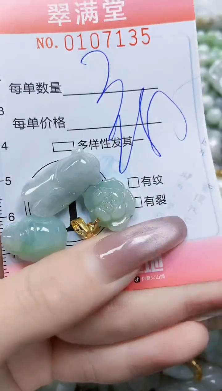 【闪购商品】翡翠颈饰未镶嵌闪购0107135