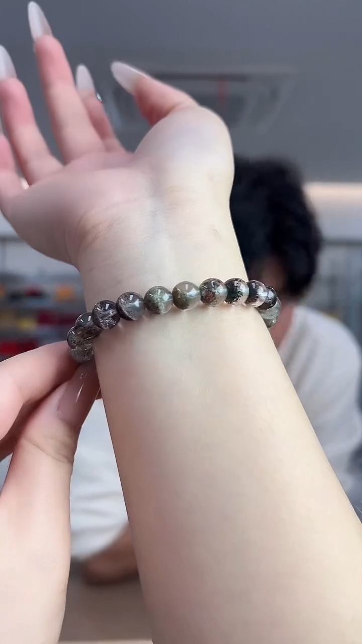 【闪购商品】水晶手串未镶嵌幽灵水晶