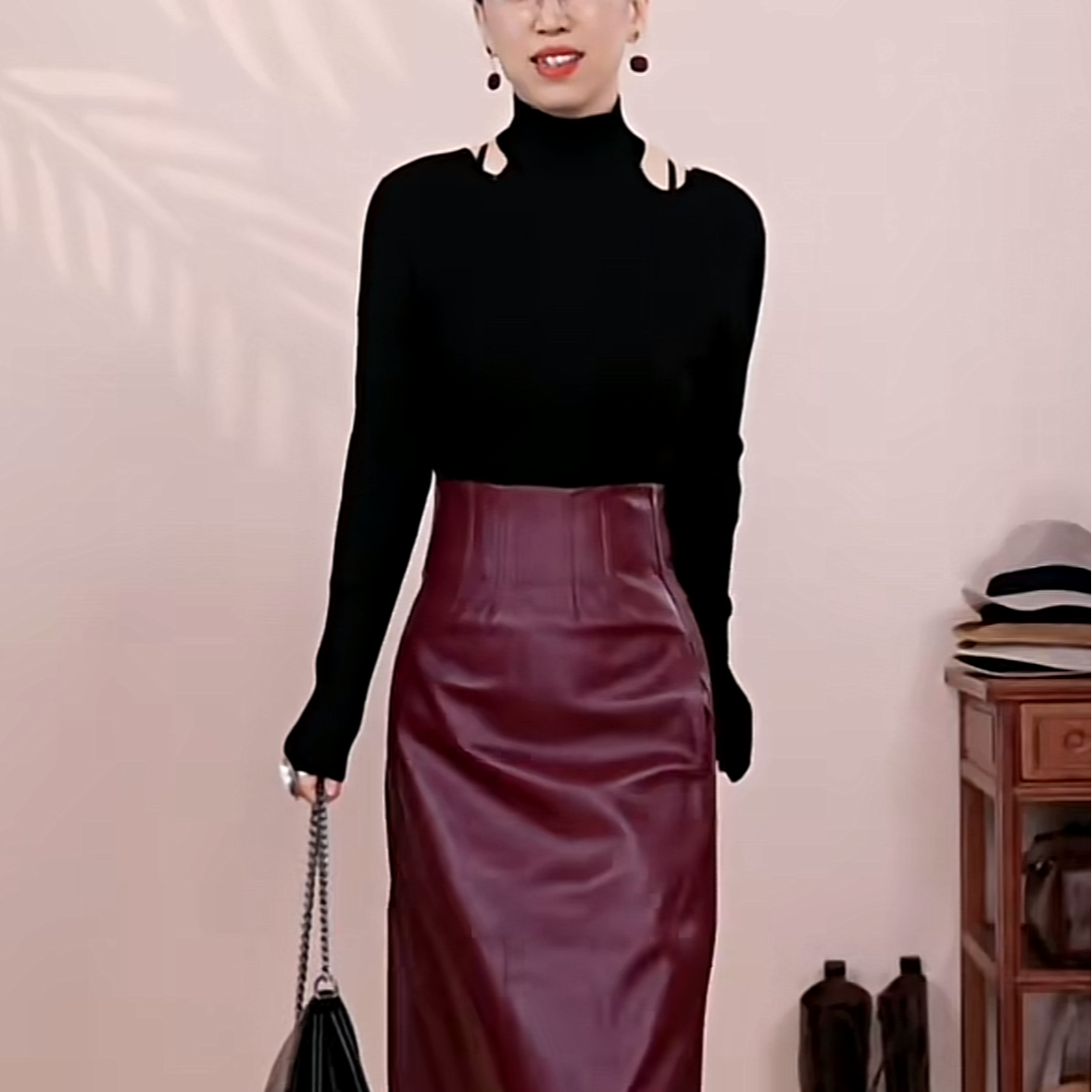 针织衫后背衫  设计感