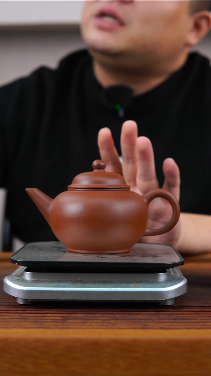 茶壶紫砂年糕土喷盖大水平200CC