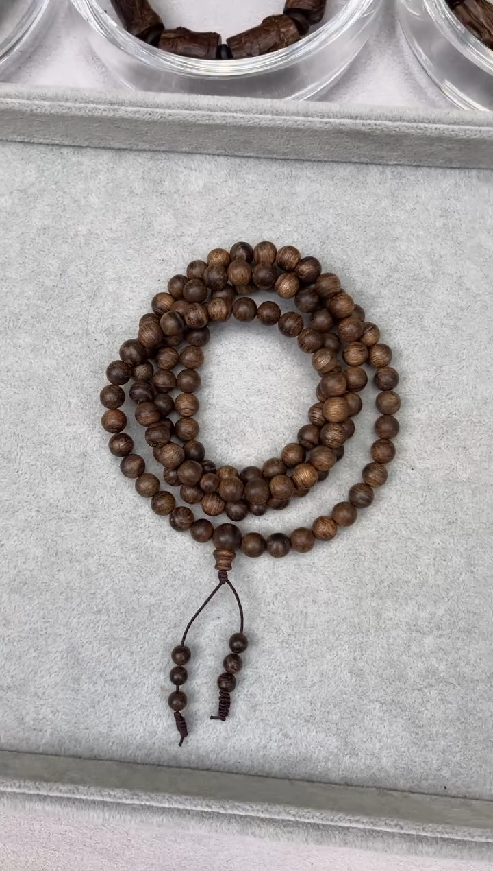 【闪购商品】沉香手串0.88东马多圈33克