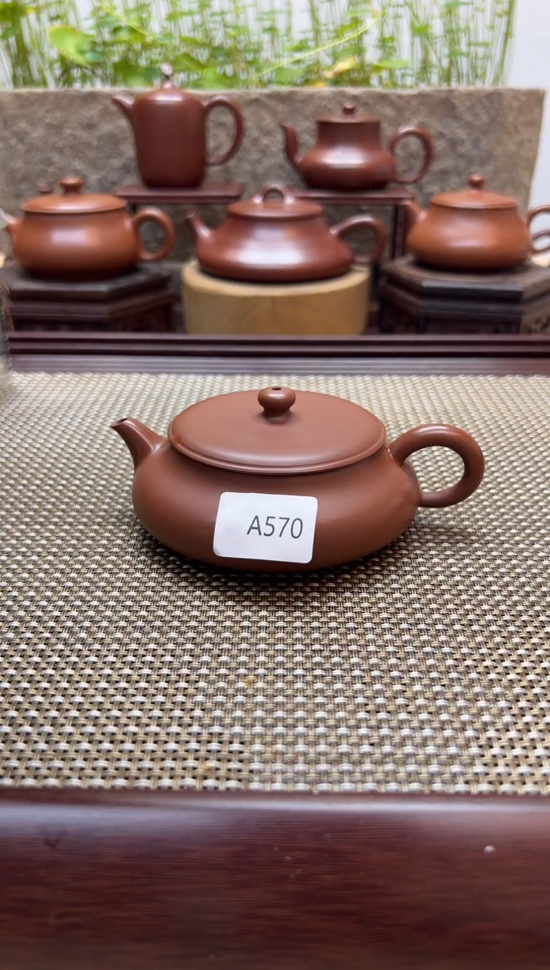 【闪购商品】朱泥茶壶原矿全手工 A570
