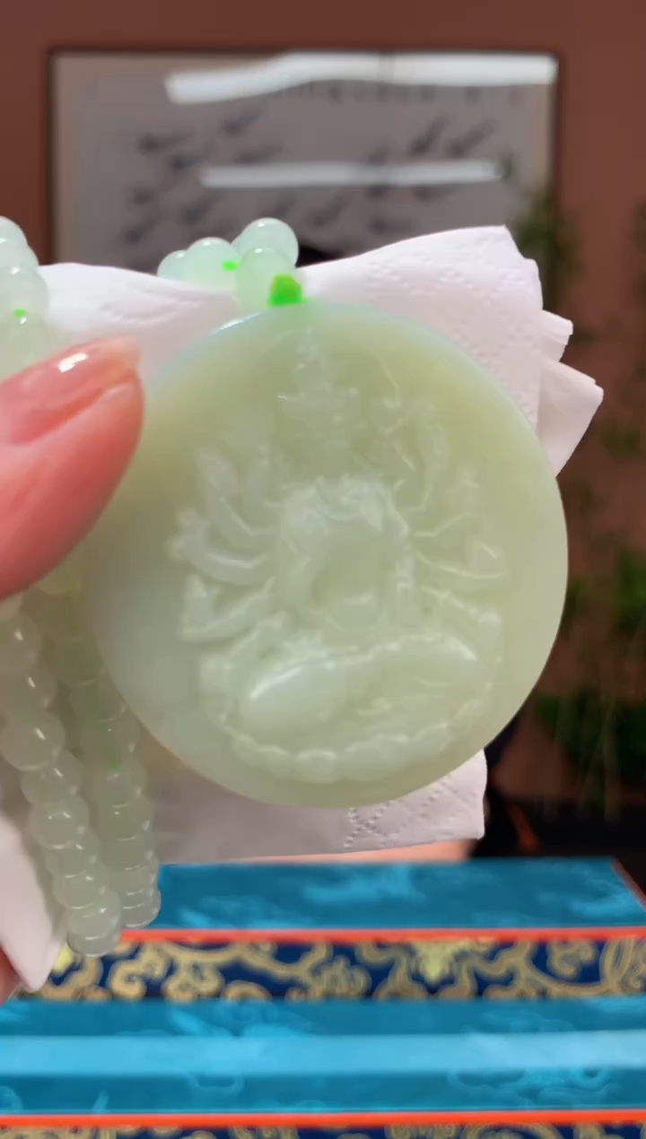 颈饰未镶嵌和田玉121236多样性发一