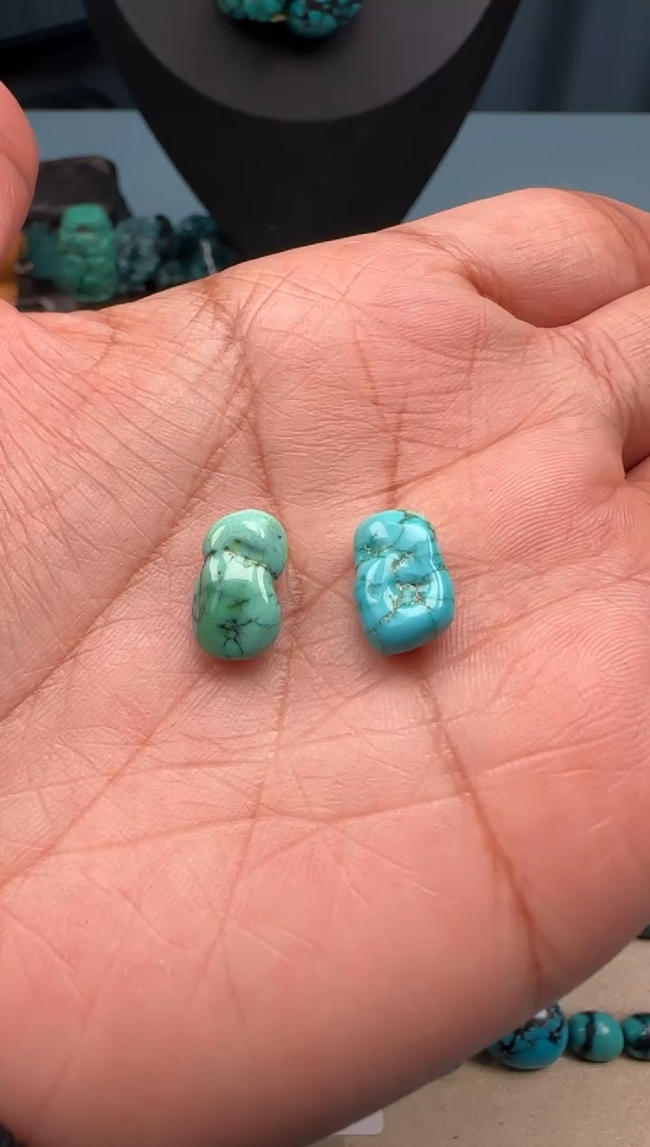 【闪购商品】绿松石珠宝奇石未镶嵌绿松石