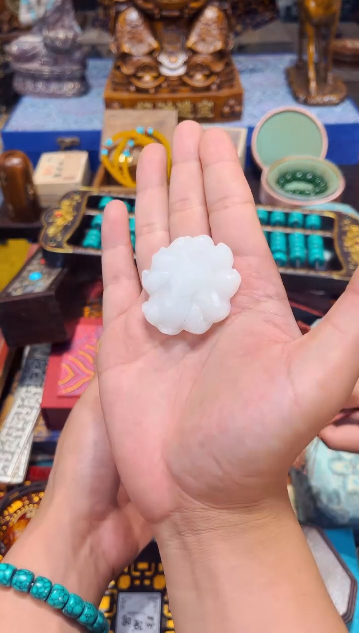 和田玉未镶嵌挂件D老七专属高端精品42