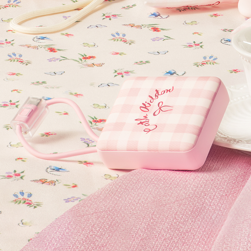 【名创优品XCathKidston联名】花园工坊系列10000mA移动电源随机发