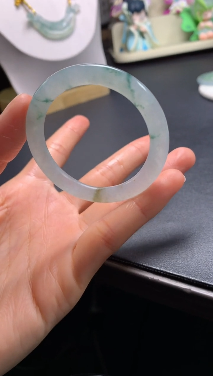 未镶嵌定制翡翠0416402413（42.9*5*6.5）