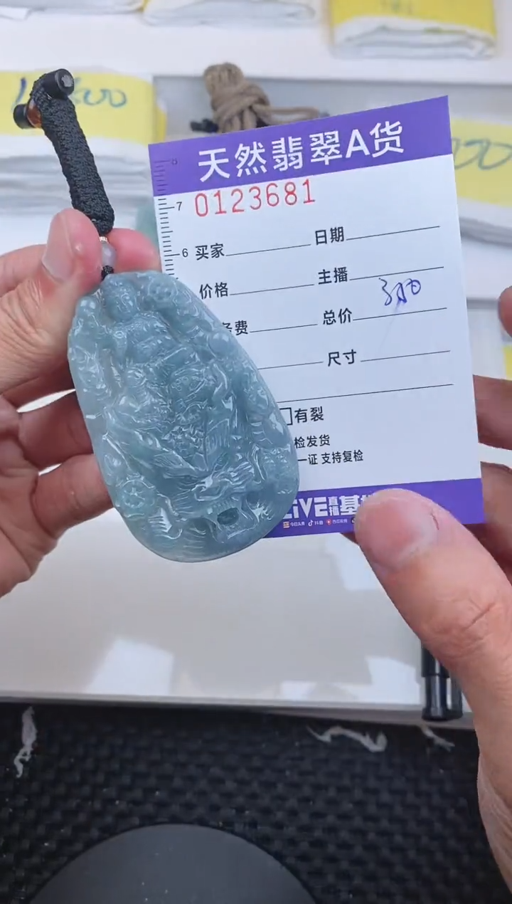 【闪购商品】翡翠颈饰未镶嵌3681.........