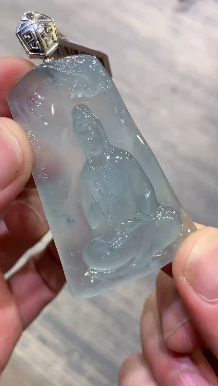 颈饰未镶嵌翡翠天然A货翡翠